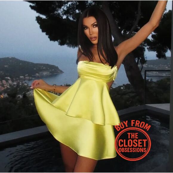 ZARA BLOGGER FAVE!!! Ruffled Short Dress NWT - Picture 6 of 16